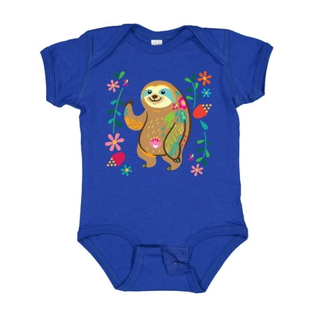 

Inktastic Sloth Cute Outfit for Girls Gift Baby Girl Bodysuit