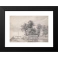thumbnail image 2 of Paul Sandby 24x18 Black Modern Framed Museum Art Print Titled - Woolwich Warren, 2 of 5