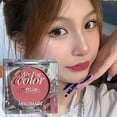 thumbnail image 2 of Poudre de Blush Monochrome Blusher Rouge Enlumineur Mat Imperméable Nude Nouveau W5J7, 2 of 8