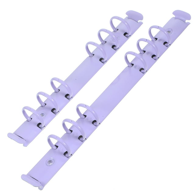 2 Pcs Inserts de Reliure pour Colonne Vertébrale, Clips de Reliure en Papier pour Carnet