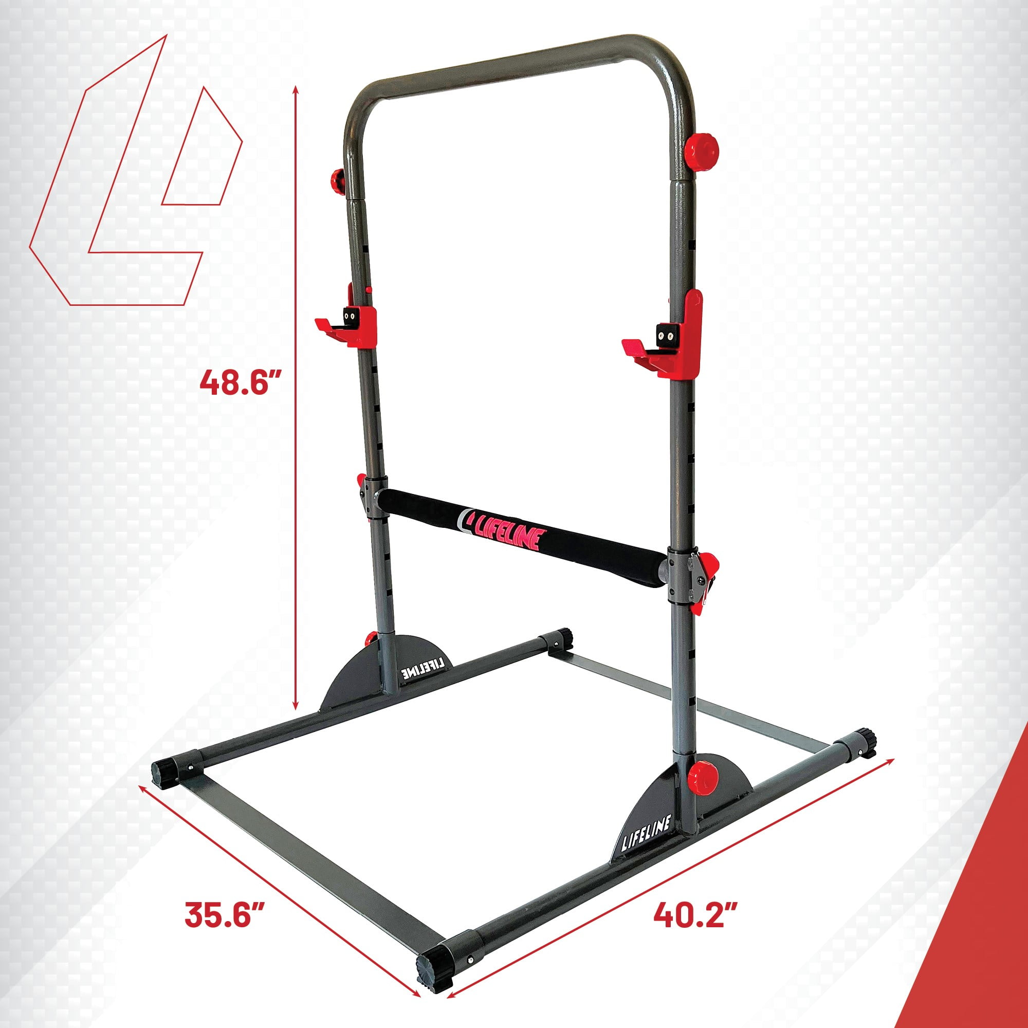 Lifeline Fitness Exer Tower - All-in-One Workout Station for Total Body Bodyweight Exercises