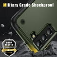 thumbnail image 2 of Samsung Galaxy S21 FE 5G Case Military Shockproof Magnetic Kickstand Cell Phone Cover Protective with Upgrade Hard PC & Premium Soft TPU Kickstand for Galaxy S21 FE 6.4 inch Green, 2 of 13
