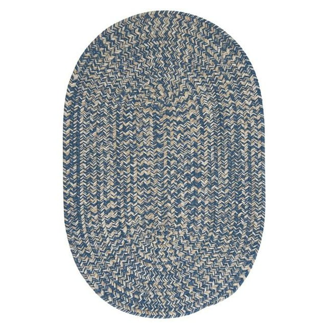 Colonial Mills TE59R096X120 8 x 10 ft. Tremont Rug, Denim
