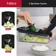thumbnail image 4 of Picador de Verduras Fullstar Negro 8 en 1 con Espiralizador y Contenedor, 4 of 7