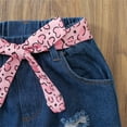 thumbnail image 6 of PatPat Big Girls Figure Print Pink T-Shirt and Denim Jeans 2Pcs Long Sleeve Clothes Set Size 5-12, 6 of 6