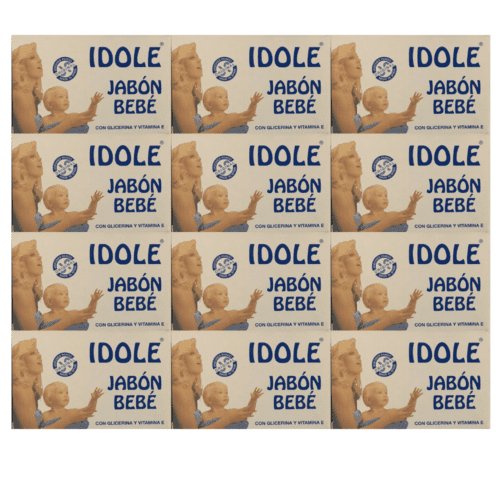 Idole Baby Soap Glycerin Vitamin E 12 Pack Walmart Com