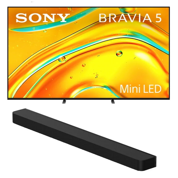 Sony K-85XR50 Mini LED 4K Hdr TV with a HT-A8000 Bravia Soundbar (2025)