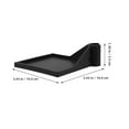 thumbnail image 2 of OULII 2 Pcs Grow Tent Setup Accessories Plastic Black For Grow Light Gardeners, 2 of 8