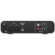 Motu M2 2x2 USB Audio Interface Bundle + AKG Project Studio P220 Condenser Mic + Studio Monitor Headphones + XLR Cable
