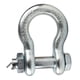 thumbnail image 3 of Piezas De Máquina De Elevación Grillete De Ancla Tipo De Arco De Acero De Aleación Resistente Con Tuerca Máquina De Elevación De Barcos Parts1Pc 6.5t Grillete De Ancla YLSHRF 1 grillete de ancla de 6,5 t., 3 of 8