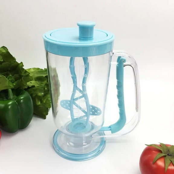 Pretyzoom Cake Making Container Plastic Pancake Dispenser for Professional Bakers 1Set