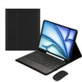 thumbnail image 1 of Funda con teclado táctil para iPad Air de 11 pulgadas M3 (2025) / M2 (2024), iPad Air 5ta (2022) / Air 4ta generación (2020) de 10,9 pulgadas, con mouse - Teclado Bluetooth táctil magnéticamente, 1 of 8