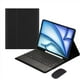 thumbnail image 1 of Funda con teclado táctil para iPad Air de 11 pulgadas M3 (2025) / M2 (2024), iPad Air 5ta (2022) / Air 4ta generación (2020) de 10,9 pulgadas, con mouse - Teclado Bluetooth táctil magnéticamente, 1 of 8