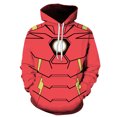 thumbnail image 3 of Sudadera con capucha supergrande para hombre Miniso con estampado 3D de Marvel, sudadera con capucha informal de moda para deportes al aire libre, ropa de calle Hip Hop Harajuku para hombre, 3 of 4