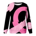 thumbnail image 5 of Bovemsi Womens Sweatshirts Love & Strength: Women's Breast Cancer Support Sweatshirt Graphic Sweatshirts, 5 of 5