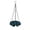 D004- Dark Blue, variant on Outdoor Wild Bird Feeder, Small Bird Feeder, Bird Feeding Station for Outdoors, Bird Seed Catcher Tray, Purple 18X9X1.5 in 1Pc Weather-Resistant Hanging Unit, Supports Hummingbird