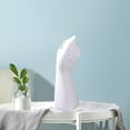 thumbnail image 3 of Jarrón creativo moderno con forma de mano, resina, flores artificiales, escultura, maceta, arte de mesa L blanco, 3 of 9
