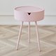 thumbnail image 5 of Side Table Storage Shelf Coffee Table Bedside Table For Bedroom Living Room Study Desk Assembly Required, 5 of 5
