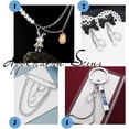 thumbnail image 6 of 12Pcs 2 Colors 304 Stainless Steel Pendants Pendant Metal Charms Rainbow Color Pendant Hole 2mm for Braclet Necklace Earring Jewelry Making Mixed Color, 6 of 7