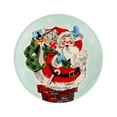 thumbnail image 4 of Mr. Christmas Classic Collection 8" Ceramic Pastel Plates, Set of 4, Microwave Safe, 4 of 8
