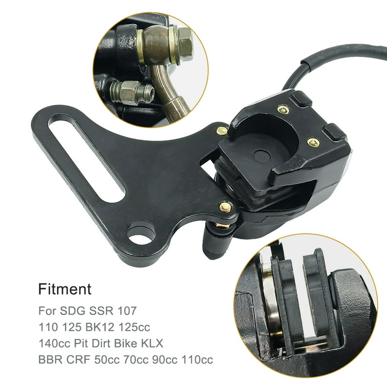 Triumilynn Rear Brake Assembly Master Cylinder Caliper for SDG SSR