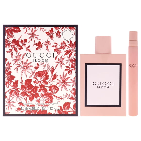 Set de regalo Perfume Gucci Bloom de Gucci para mujer, 100 ml, 2 piezas