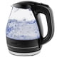 thumbnail image 1 of Hervidor eléctrico OVENTE KG83B 1.5L de vidrio borosilicato negro, 1 of 9