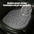 thumbnail image 5 of Yooshoverk 3D Air Mesh Car Seat Cushion Single Pad Ventilated Design Universal Fit Summer Cool Gel Alternative All Season Comfort Pressure Relief Non Slip Bottom for Office Use, 5 of 7