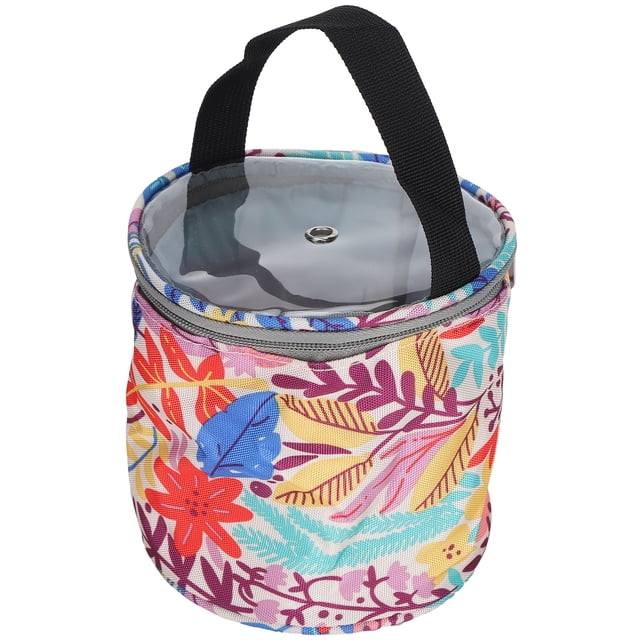 Yarn Bag, Knitting Storage Bag Beautiful And Practical Moisture-proof For Household Storage Orange,Blue
