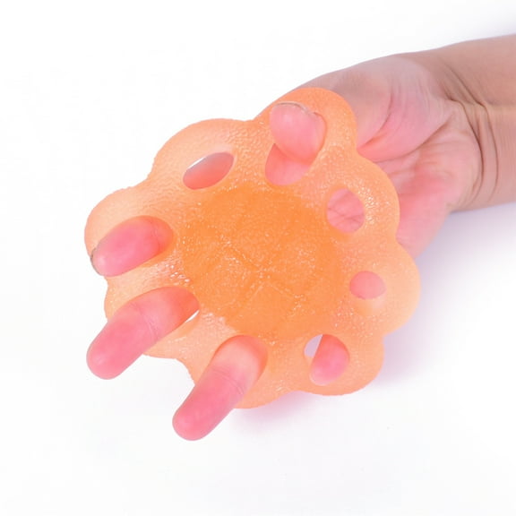 Anvazise Hand Grip Exerciser Ball High Elasticity Bump Design Recovery Training Hand Acupuncture Point Activation Grip Strengthener Ball for Home Blue