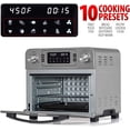 thumbnail image 2 of Restored Deco Chef TQAIRSTS 24QT Stainless Steel Countertop Toaster Air Fryer Oven (Refurbished), 2 of 9