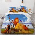 thumbnail image 3 of Disney-juego de ropa de cama de El Rey León para niños, funda de edredón, funda de almohada, dibujos animados de Anime Kawaii, ropa de cama para dormitorio, regalo de cumpleaños, 3 of 5
