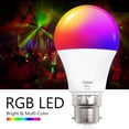 thumbnail image 1 of Bombilla inteligente B22 WiFi zigbee3.0 RGBW 10W LED regulable, 1 of 8