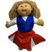 Doll Clothes Superstore American Cheerleader For Cabbage Patch Kid Dolls