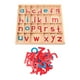 thumbnail image 2 of Materiales de aprendizaje de idiomas Montessori para preescolar, ortografía y juguetes, alfabeto inglés 1 juego de alfabeto, 2 of 9