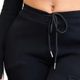 thumbnail image 4 of Hxshgdsn Womens Drawstring Leggings Skinny High Waist Cargo Sweatpants With Pockets Stretchy Casual Joggers Black 2Xl, 4 of 4