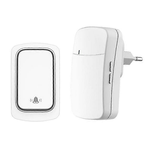 Wireless Doorbell No Battery Required Waterproof Self-powered Doorbell Sets Home Outdoor Chime Doorbell