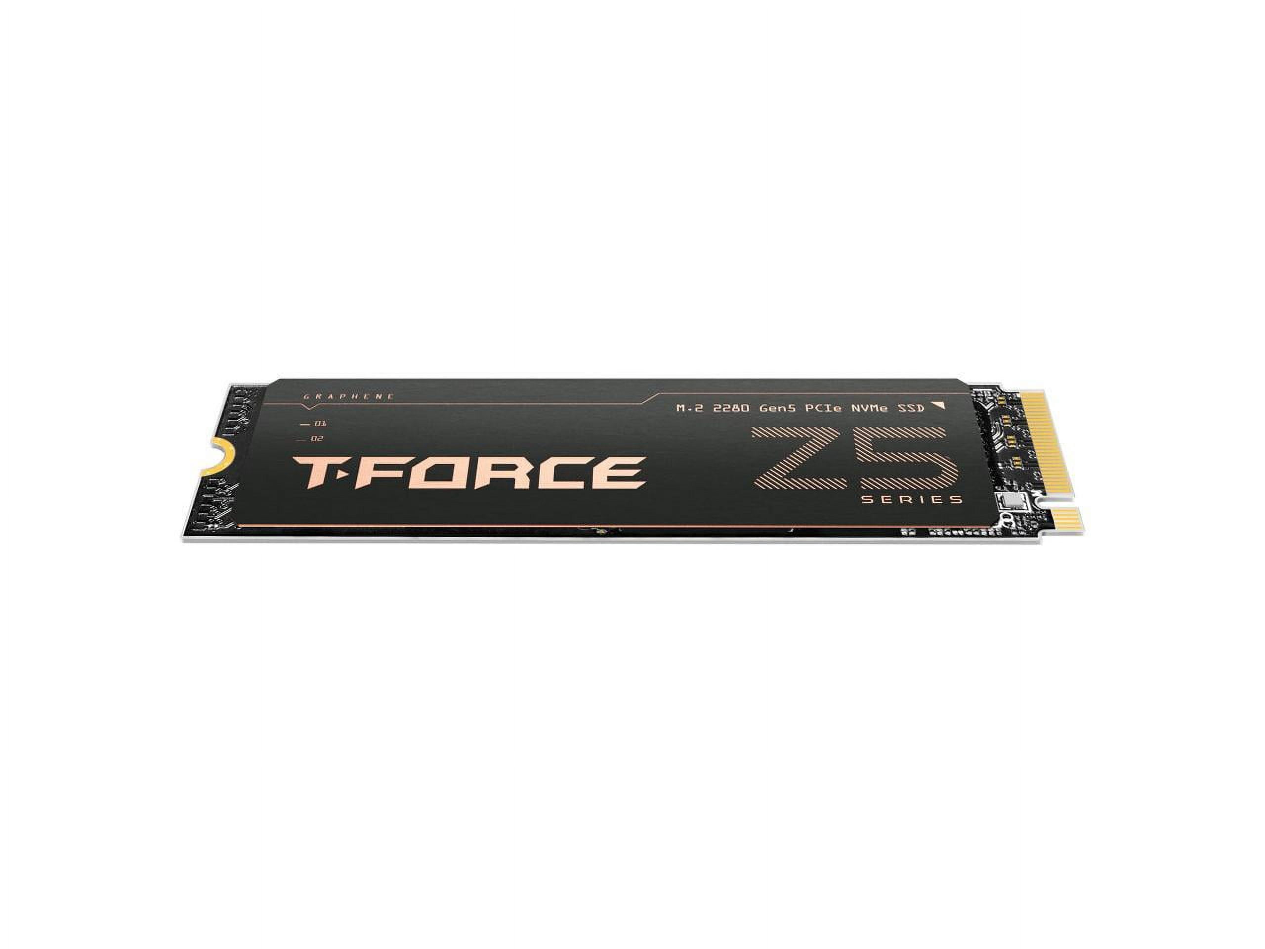 Team Group T-Force CARDEA Z540 M.2 2280 1TB PCIe Gen5x4 with NVMe 3D NAND Internal Solid State Drive (SSD) TM8FF1001T0C129