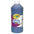 thumbnail image 1 of Pintura Tempera Lavable Crayola Azul Oscuro Frasco de 32 Onzas con Dosificador, 1 of 2