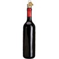 thumbnail image 3 of Ornement en Verre Soufflé de Noël Old World Bouteille de Vin Rouge (32291), 3 of 5
