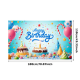 thumbnail image 5 of Colorful Theme Birthday Party Banner Decorative Design Birthday Decor Balloon Decoration for Birthday Party Kids Party Indoor, 5 of 8