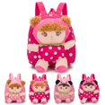thumbnail image 2 of Toddler Backpack Cute Removable Doll Preschool Backpack Little Girl Backpack, 2 of 10