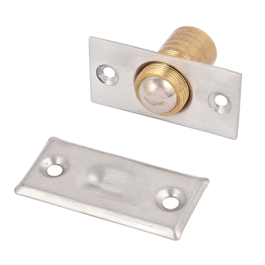 Closet Door Adjule Ball Catch Brass Latch Catcher Tone Closet Door Adjule Ball Catch Brass Latch Catcher Tone Silver