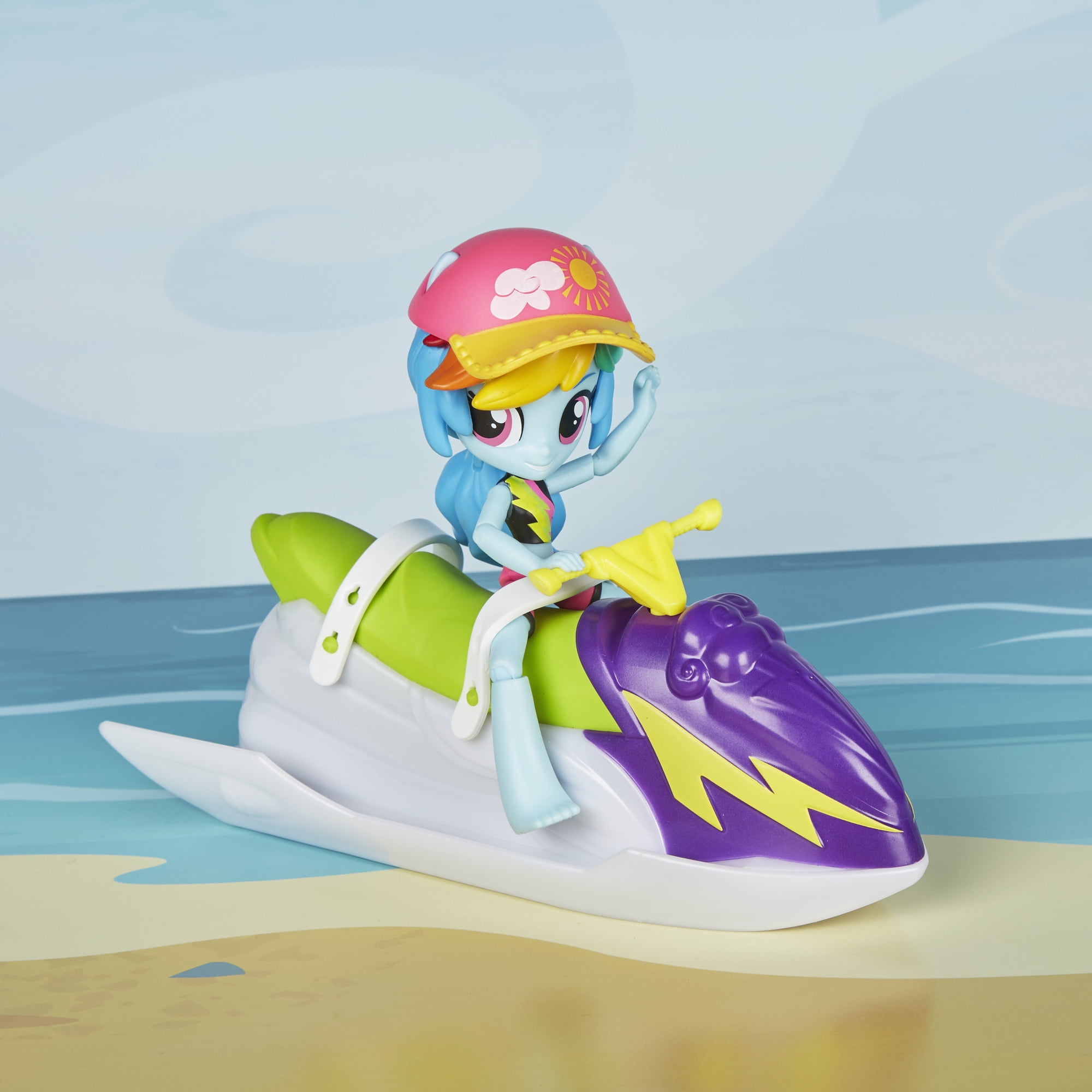 rainbow dash sporty beach set