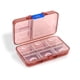 thumbnail image 2 of Organizador de pastillas, Mini almacenamiento, planificador semanal, contenedor de tabletas, compartimento a prueba de humedad, dispensador de Almacenamiento y organización del hogar Marrón Bewildely HA012381-03, 2 of 6