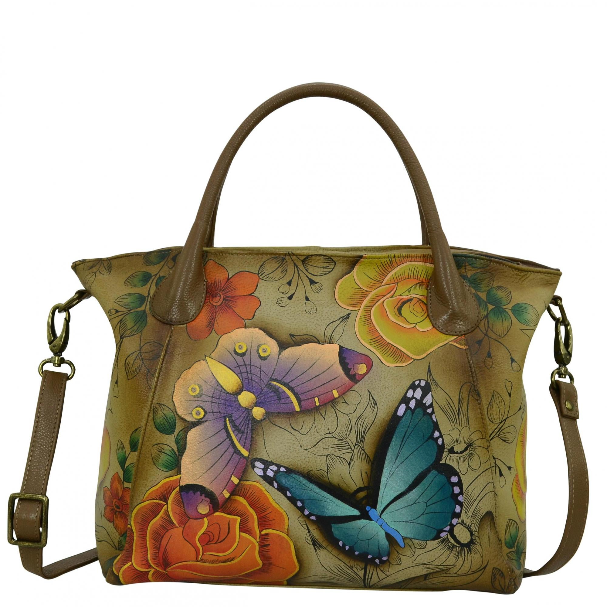 ANNA by Anuschka Women's ANNA by Anuschka Hand Painted Slouch Tote