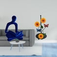 thumbnail image 2 of Figura de pensador abstracto,Estatua de pensador abstracto,decoración para el hogar,Soporte de papel higiénico,Porta toallas de papel con forma de girasol para encimera,Portarrollos de cocina, 2 of 8
