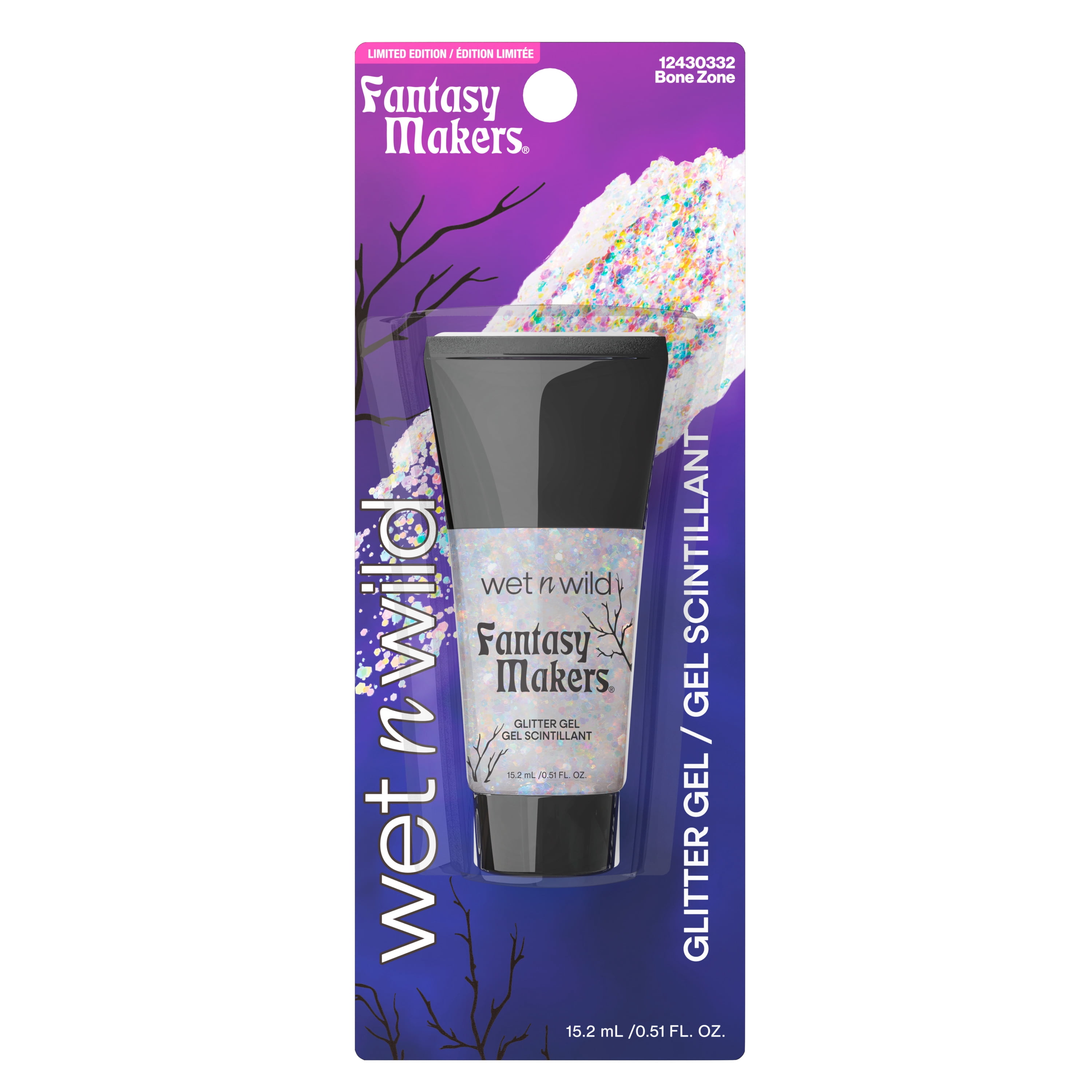 Wet N Wild Fantasy Makers Glitter Gel in Bone Zone - 0.51 fl.oz.