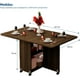 thumbnail image 4 of Mesa Plegable de Madera Bluelander, Café Oscuro, 4 of 5