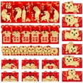 thumbnail image 7 of Relax love 2022 New Year Red Envelopes Chinese Money Envelope New Year Of The Tiger Hong Bao for New Year Birthday Wedding 17x9cm 12pcs, 7 of 7